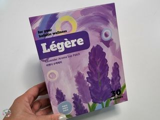 [레제르] 아로마 수액패치 발패치 30매입 -라벤더향/유칼립투스향/대나무향 — 4.5점을 준 리뷰어가 2022년 4월 올린 사용 사진