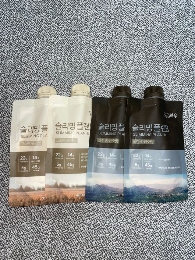 일일하우 슬리밍 플랜B 고소한 귀리맛, 진한 카카오맛 (체중조절식) 리뷰 사진
