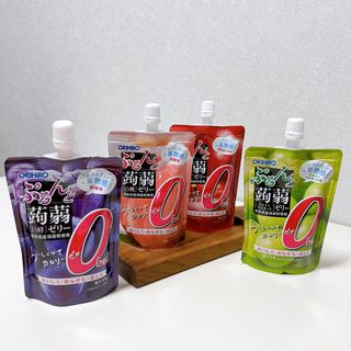 ORIHIRO 오리히로 곤약젤리 제로칼로리 130g 4종 4팩(맛별로 1팩씩) — 5점을 준 리뷰어가 2023년 2월 올린 사용 사진