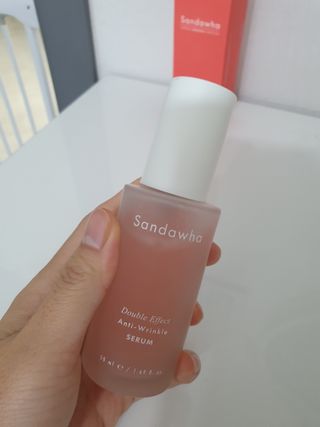 산다화 더블 이펙트 안티 링클 세럼 50ml — 5점을 준 리뷰어가 2023년 12월 올린 사용 사진