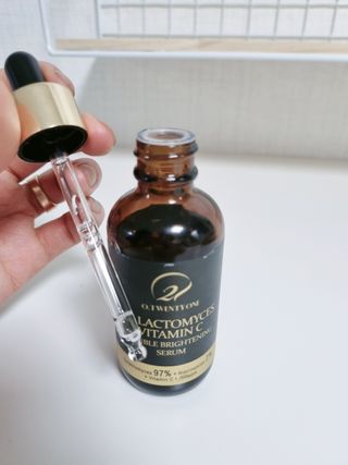 오투에니원 갈락토미세스 비타민 C 더블 브라이트닝 세럼 50ml — 4점을 준 리뷰어가 2023년 2월 올린 사용 사진