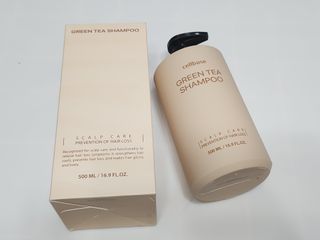 프리마인 더이상 뻣뻣하고 효과없는 탈모샴푸는 NO. 근본부터 케어하는 셀베이스 그린티샴푸(500ml) — 5점을 준 리뷰어가 2023년 5월 올린 사용 사진
