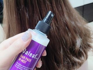 달리프 글램 헤어팩 인미스트 200ml — 5점을 준 리뷰어가 2021년 1월 올린 사용 사진