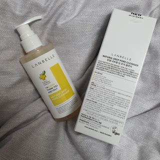 랑벨 내츄럴 딥 포어 클렌저 210ml (저자극 약산성 천연 클렌징 젤) — 5점을 준 리뷰어가 2022년 4월 올린 사용 사진