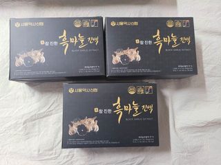 서울약사신협 약사신협_흑마늘진액_70mlx30포 — 5점을 준 리뷰어가 2021년 4월 올린 사용 사진