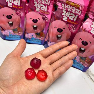 [팔도] 잔망루피젤리 믹스베리맛 42g 8개 — 5점을 준 리뷰어가 2022년 1월 올린 사용 사진