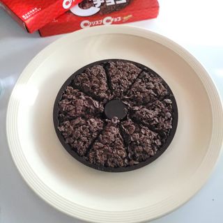 NISSIN 닛신 크리스피 초코 — 5점을 준 리뷰어가 2022년 12월 올린 사용 사진