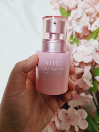 AHC 아우라 시크릿 톤업 벨벳 — 4.5점을 준 리뷰어가 2021년 4월 올린 사용 사진