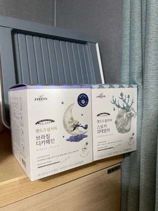 (주)쟈뎅 쟈뎅 클래스 핸드 드립 커피 10P 2종_디카페인 1종+랜덤 플레이버 1종 — 5점을 준 리뷰어가 2021년 4월 올린 사용 사진