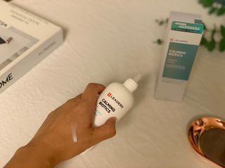 리더스코스메틱 리더스 카밍 바이오틱스 에센스 워터 — 4점을 준 리뷰어가 2021년 8월 올린 사용 사진