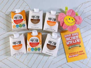 메디웰 살맛나는 캠페인 체험팩 — 3.5점을 준 리뷰어가 2021년 11월 올린 사용 사진