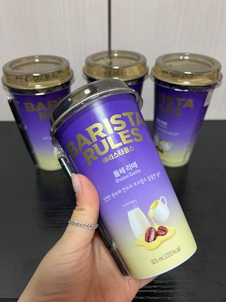 바리스타룰스 돌체 라떼 — 5점을 준 리뷰어가 2023년 4월 올린 사용 사진