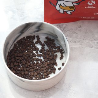 [푸디웜] 라포그  리얼인섹트 관절 저알러지 강아지 사료  1.2KG — 5점을 준 리뷰어가 2022년 8월 올린 사용 사진