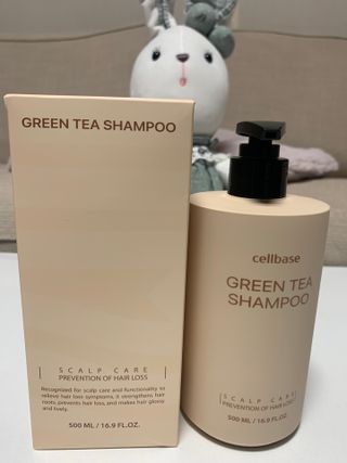 프리마인 더이상 뻣뻣하고 효과없는 탈모샴푸는 NO. 근본부터 케어하는 셀베이스 그린티샴푸(500ml) — 5점을 준 리뷰어가 2023년 2월 올린 사용 사진