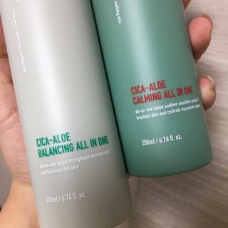 플리프 시카-알로에 밸런싱 올인원 200ml — 5점을 준 리뷰어가 2021년 3월 올린 사용 사진