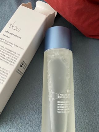 슬로우 스킨스 슬로우 화산송이 클렌징 워터 — 5점을 준 리뷰어가 2021년 4월 올린 사용 사진