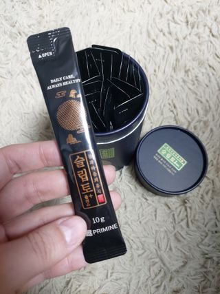 프리마인 자체 기업부설 연구소에서 찾아낸 건강한 수면의 비밀.  슬립토 플러스 30포 — 4점을 준 리뷰어가 2021년 10월 올린 사용 사진
