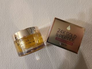 아이앤립 / EYENLIP 아이앤립 24K 골드 N 펩타이드 앰플 크림 — 5점을 준 리뷰어가 2021년 4월 올린 사용 사진