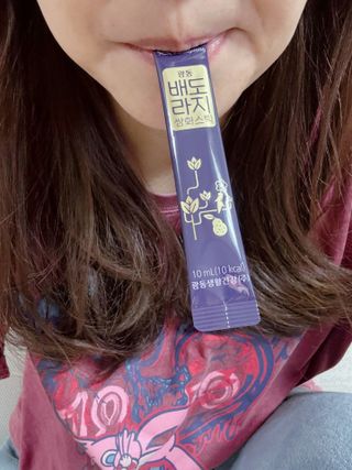 광동생활건강 나우 [광동] 배도라지 쌍화스틱 10mL x 100포 — 5점을 준 리뷰어가 2023년 11월 올린 사용 사진