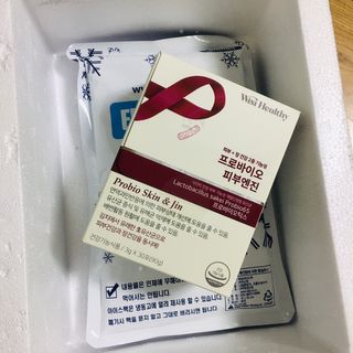 삼진제약 위시헬씨 [삼진제약] 위시헬씨 프로바이오 피부엔진 — 5점을 준 리뷰어가 2020년 12월 올린 사용 사진