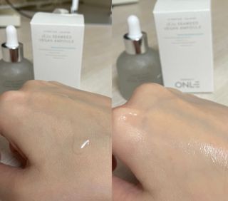 [프로젝트오늘] 제주 녹차,동백,씨위드 비건 앰플 3종 중 택1 — 5점을 준 리뷰어가 2021년 12월 올린 사용 사진