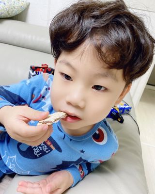 네이처오다 달칩 초코샌드 — 4.5점을 준 리뷰어가 2021년 1월 올린 사용 사진