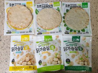 굽네몰 [굽네] 탱글탱글 닭가슴살볼 3종, 닭가슴살 오븐 스테이크 3종 — 5점을 준 리뷰어가 2021년 5월 올린 사용 사진