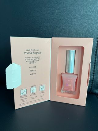 젤리핏 피치리페어 10ml 피치 컬러영양제 효과있는 손톱강화제 — 5점을 준 리뷰어가 2022년 7월 올린 사용 사진