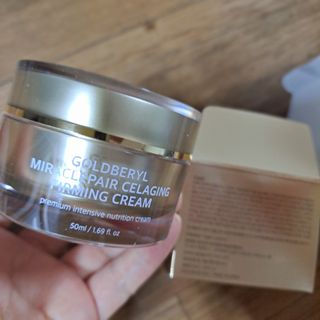 피부미 골드베릴 미라클페어 세레이징 퍼밍 크림 50ml — 5점을 준 리뷰어가 2021년 9월 올린 사용 사진