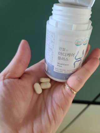 프리마인 평생 써야하는 관절의 건강을 위한 완벽설계 솔루션 관절n마디케어 플러스 120정 — 5점을 준 리뷰어가 2021년 10월 올린 사용 사진