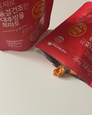 레드닥터 통째로 동결건조한 대추방울토마토 20g * 4봉 — 5점을 준 리뷰어가 2022년 12월 올린 사용 사진