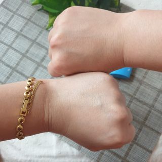 [후르디아] 혼합자차 선 에센스+톤업 선크림 2종 — 5점을 준 리뷰어가 2021년 6월 올린 사용 사진