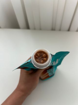 달달슬림쉐이크 구매평★달달슬림 맛있는 단백질 쉐이크 파우치 다이어트 식사대용 프로틴 파우더 보충제 — 5점을 준 리뷰어가 2025년 8월 올린 사용 사진