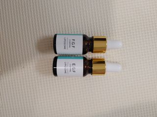랑팡 EGF+FGF 10ppm 리포좀 앰플 원액 10ml — 5점을 준 리뷰어가 2021년 10월 올린 사용 사진