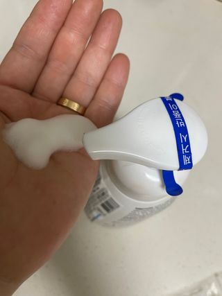 에티튜드 천연 젖병세정제 무향 아토베이비 폼타입 (295ml) 천연 친환경 비건 — 3.5점을 준 리뷰어가 2022년 8월 올린 사용 사진