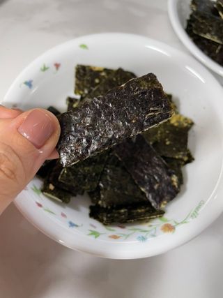 더빈트 와삭바삭 김스낵 — 4점을 준 리뷰어가 2023년 2월 올린 사용 사진