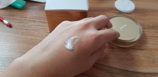 피부미 골드베릴 미라클페어 세레이징 퍼밍 크림 50ml — 5점을 준 리뷰어가 2021년 9월 올린 사용 사진