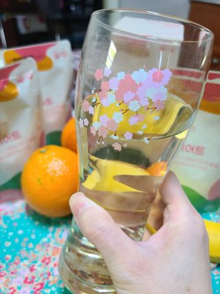 [경남제약헬스케어] 케어플러스 리셋 다이어트 청포도맛 100ml X 5포 (5일분) — 4점을 준 리뷰어가 2023년 4월 올린 사용 사진