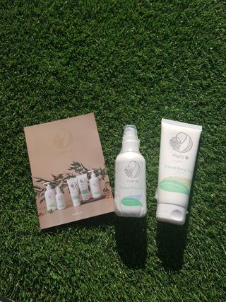 mom e 맘이 내추럴 베이비 케어 크림+바디오일 — 5점을 준 리뷰어가 2021년 1월 올린 사용 사진