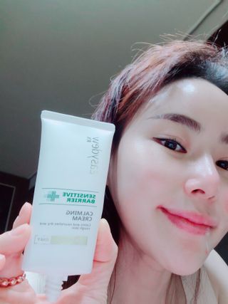 이지듀 RX 센시티브 베리어 카밍크림 — 5점을 준 리뷰어가 2021년 6월 올린 사용 사진