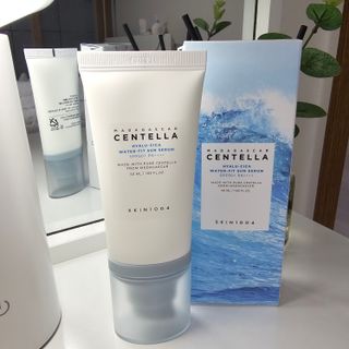 [스킨1004] 마다가스카르 센텔라 히알루-시카 워터핏 선세럼 50ml — 5점을 준 리뷰어가 2024년 5월 올린 사용 사진