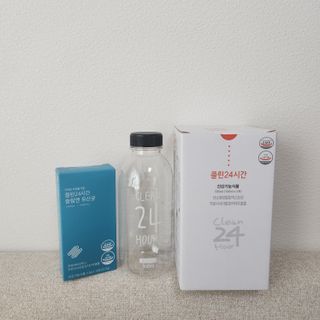 클린24시간 1BOX(5포) + 전용보틀(500ml) — 5점을 준 리뷰어가 2023년 6월 올린 사용 사진