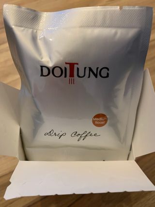 도이퉁 드립백 커피 60g 다크로스트 미디움로스트 — 4.5점을 준 리뷰어가 2021년 2월 올린 사용 사진