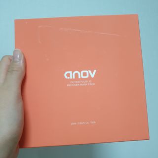 아노브코스메틱스 리커버 마스크팩 — 5점을 준 리뷰어가 2021년 11월 올린 사용 사진