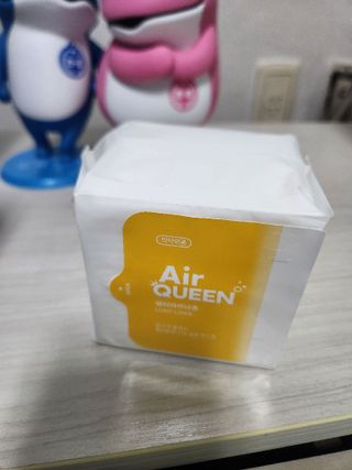 에어퀸 뉴브레스 유기농 생리대 4종 (팬티라이너 20P + 중형 10P + 대형 10P + 오버나이트 8P)_체험단 2차 — 5점을 준 리뷰어가 2024년 11월 올린 사용 사진