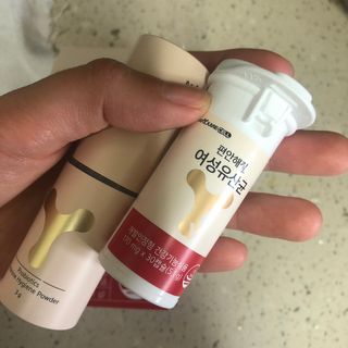 메이준뉴트리 메이준쎌 편안해질 Y케어 유산균 — 5점을 준 리뷰어가 2021년 2월 올린 사용 사진