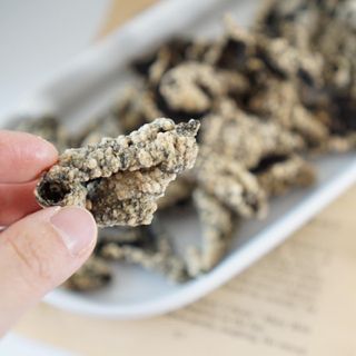 오봉산꽃부각 [만나식품] 오봉산 꽃부각 3가지 맛(오리지널, 새우맛, 매운고추맛) — 5점을 준 리뷰어가 2022년 12월 올린 사용 사진