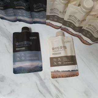 일일하우 슬리밍 플랜B 고소한 귀리맛, 진한 카카오맛 (체중조절식) — 5점을 준 리뷰어가 2023년 5월 올린 사용 사진