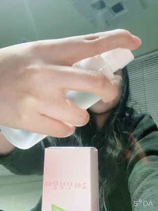 [시카앰플] 묘오한 고마진정할때 진정 스프레이 앰플 150ml — 4점을 준 리뷰어가 2021년 3월 올린 사용 사진