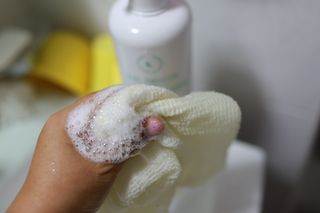[닥터문] 센텔라 시카케어 화이트머스크 바디워시 1000ml — 5점을 준 리뷰어가 2023년 7월 올린 사용 사진